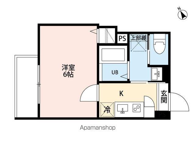 アーバンレジデンス NII(1K/3階)の間取り写真