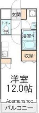 モアル ヤタ藤(ワンルーム/3階)の間取り写真