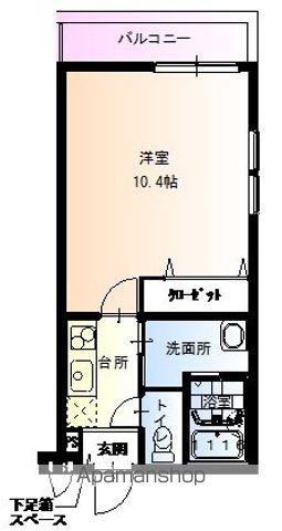 フジパレス城北Ⅰ番館(1K/1階)の間取り写真