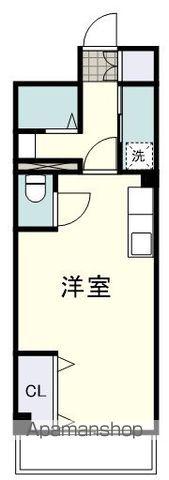 静岡スカイタウン(ワンルーム/9階)の間取り写真