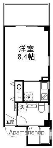 ダイワティアラ八千代緑が丘11(ワンルーム/3階)の間取り写真