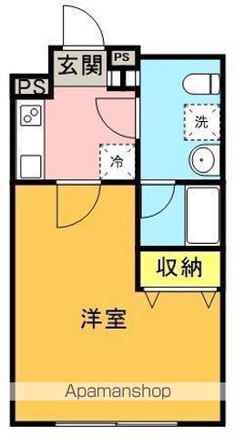 ユーレジデンス下北沢(1K/3階)の間取り写真