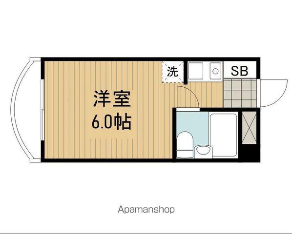 グレイス阿佐ヶ谷(ワンルーム/1階)の間取り写真