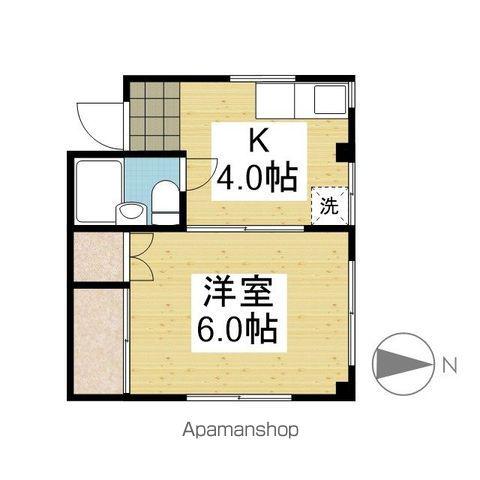 さくらハイツ(1K/3階)の間取り写真