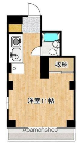 ビアンカ西荻(ワンルーム/3階)の間取り写真