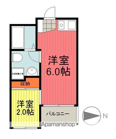 メゾン・ド・瀬上(ワンルーム/1階)の間取り写真