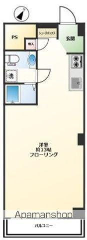 シェモア新宿(ワンルーム/2階)の間取り写真