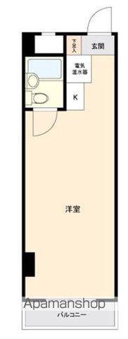 ライオンズマンション末吉町(ワンルーム/3階)の間取り写真