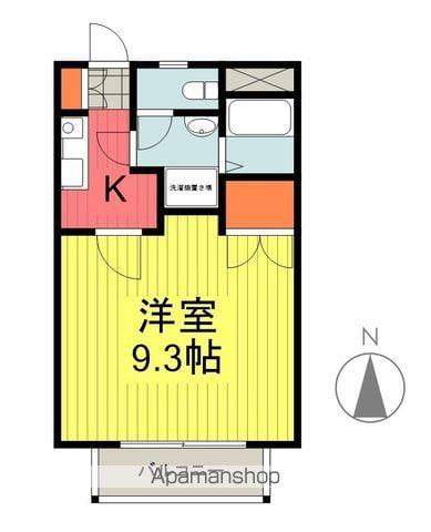 リバーサイドヴィレッジ秋(1K/1階)の間取り写真