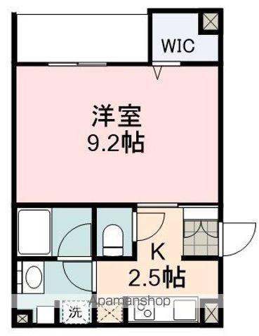 ATID EL(1K/1階)の間取り写真