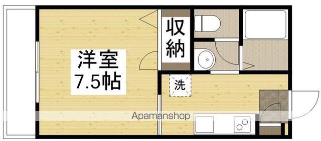 アミハイツ(1K/2階)の間取り写真