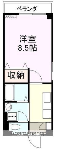 ハイツふろーら(1K/2階)の間取り写真