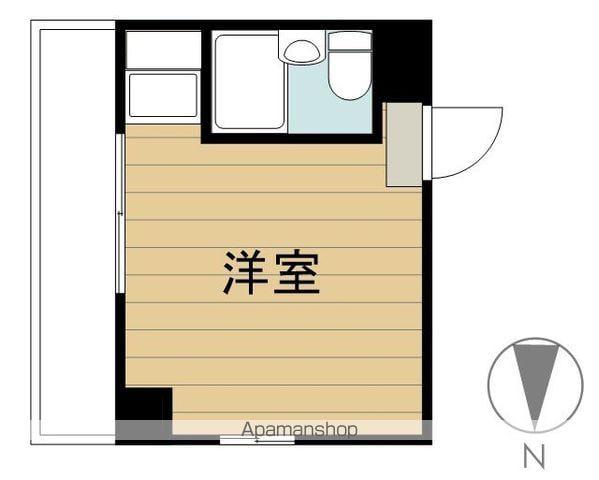 スカイコート 戸田公園(ワンルーム/5階)の間取り写真