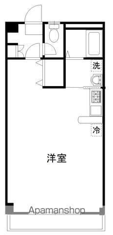 クレール(ワンルーム/3階)の間取り写真