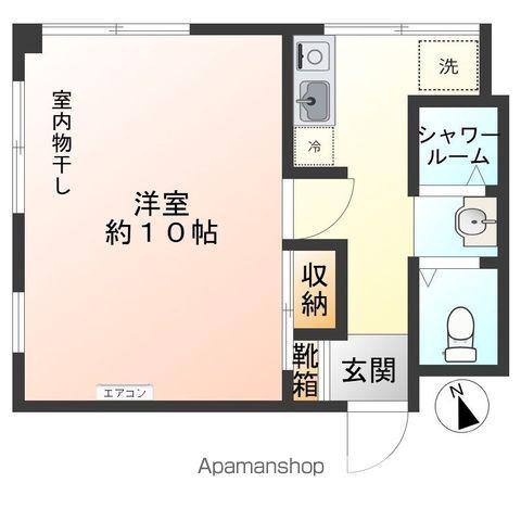 マースコーポ野方(1K/4階)の間取り写真