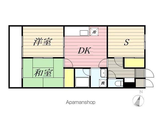サンマルスラン津田沼(2SDK/2階)の間取り写真