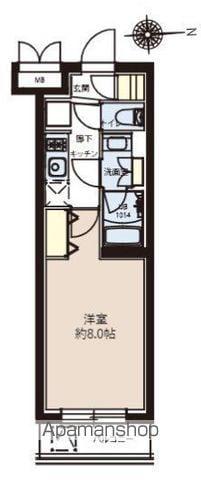 レクシード目白(1K/4階)の間取り写真