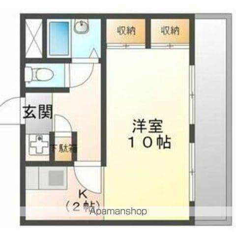 グランドハイツ豊山Ⅰ(1K/3階)の間取り写真