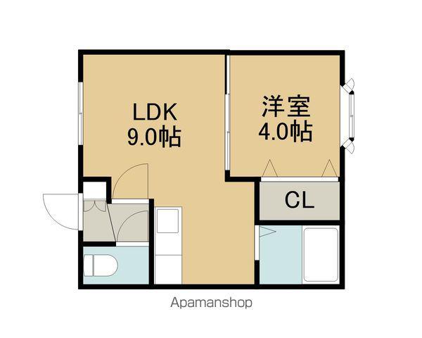 センチュリーK5(1LDK/3階)の間取り写真