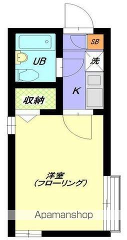 エスポワール荻窪(1K/2階)の間取り写真