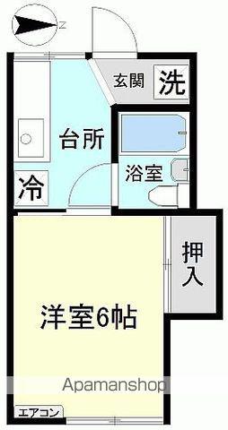 ハイツ小太郎B棟(1K/1階)の間取り写真