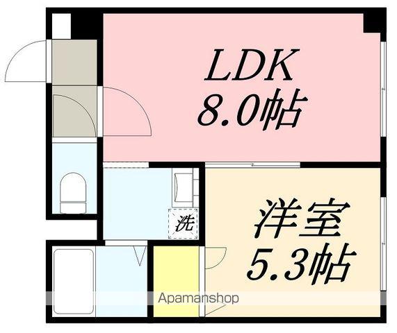 AVANT GARDEⅠ(1DK/2階)の間取り写真