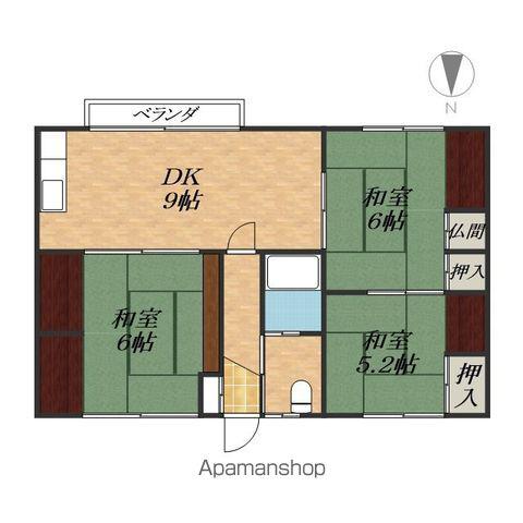 マインハイツ913(3DK/2階)の間取り写真