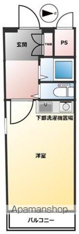 日興パレス阿佐ヶ谷PART2(ワンルーム/1階)の間取り写真