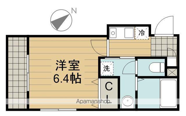 FOREST PARK HILLS(1K/3階)の間取り写真