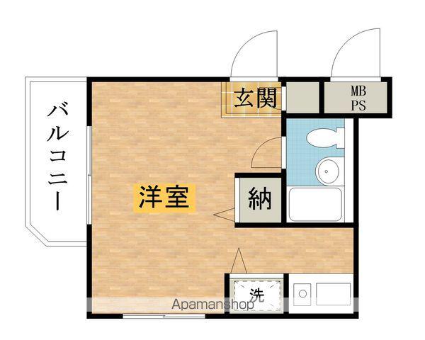 パレ・ドール八王子2(1K/2階)の間取り写真