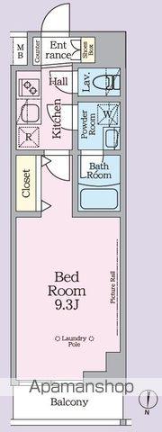 ARKMARK池袋本町(1K/7階)の間取り写真