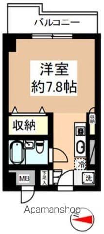 シティフォーラム新小平(ワンルーム/4階)の間取り写真