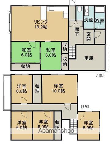根室本線 根室駅 徒歩29分 2階建 築24年(7LDK)の間取り写真