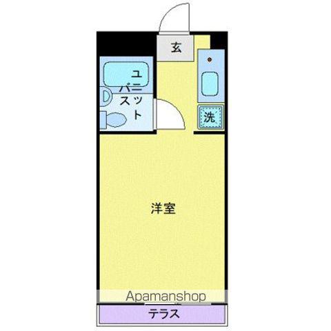 リバーシティ松戸(ワンルーム/3階)の間取り写真