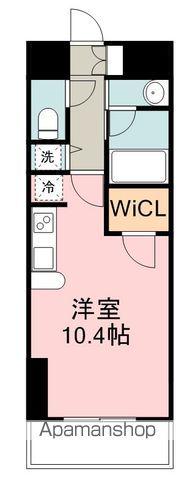 プラウドフラット河原町(ワンルーム/3階)の間取り写真