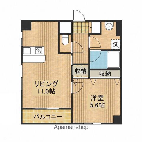 ALTE MEISTER 大工町(1LDK/9階)の間取り写真