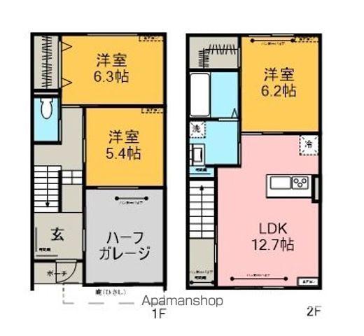 仮)グリジオ(3LDK)の間取り写真