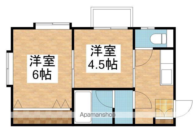 クレセントイグレックⅡ(2K/1階)の間取り写真