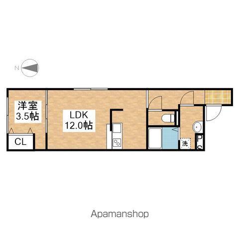 AMIRL PREMIER SHINSAKAEⅡ(1LDK/5階)の間取り写真