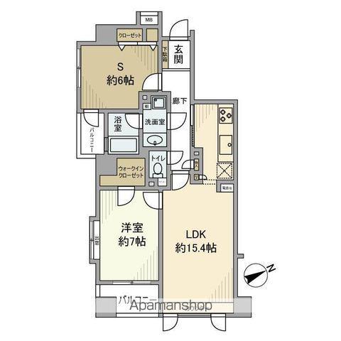 シティハイツ本郷(1SLDK/9階)の間取り写真