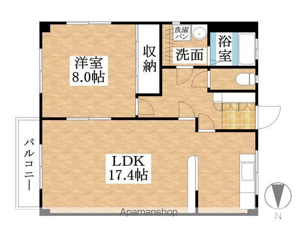 フレグランス八王子(1LDK/1階)の間取り写真