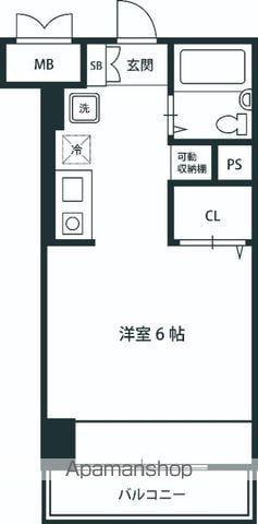 ワコー第三マンション(ワンルーム/2階)の間取り写真