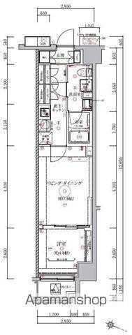 WEAVE BASE -ITABASHI HONCHO 板橋本町(2K/7階)の間取り写真