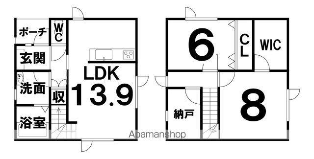 根室本線 帯広駅 バス乗車時間:15分 大通1丁目バス停で下車 徒歩7分 2階建 築12年(2LDK)の間取り写真