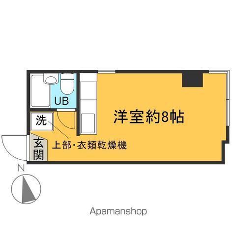 シティハウス21(ワンルーム/2階)の間取り写真