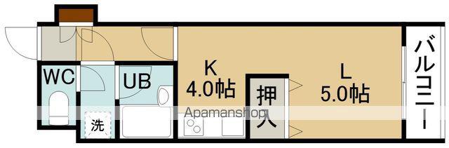 ライオンズマンション函館湯川第3(1K/9階)の間取り写真