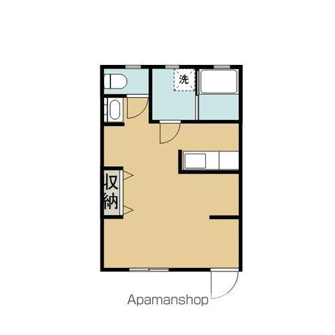 メゾンドリュミエール(ワンルーム/1階)の間取り写真