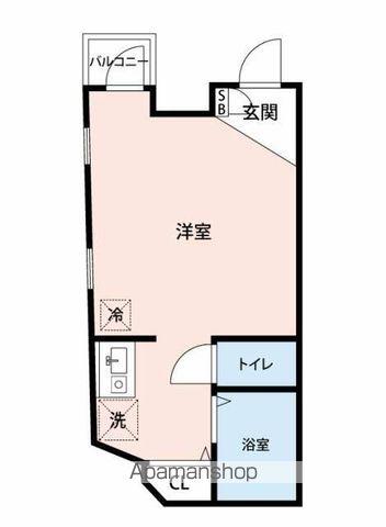マイナビSTAYミライエ荻窪セレクションアムロゼッタ荻窪(ワンルーム/3階)の間取り写真