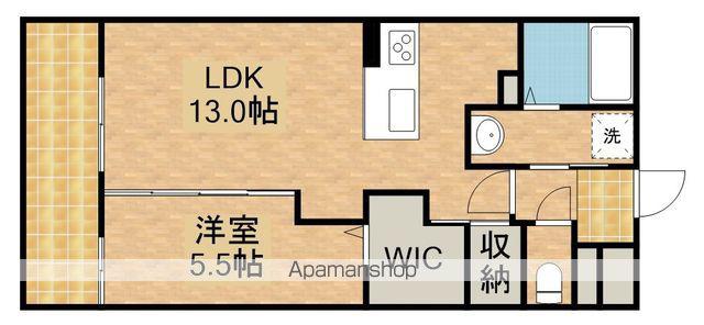 エクシード三方原Ⅲ(1LDK/1階)の間取り写真