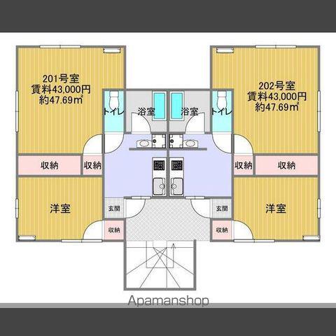 K-LINK(2DK/1階)の間取り写真